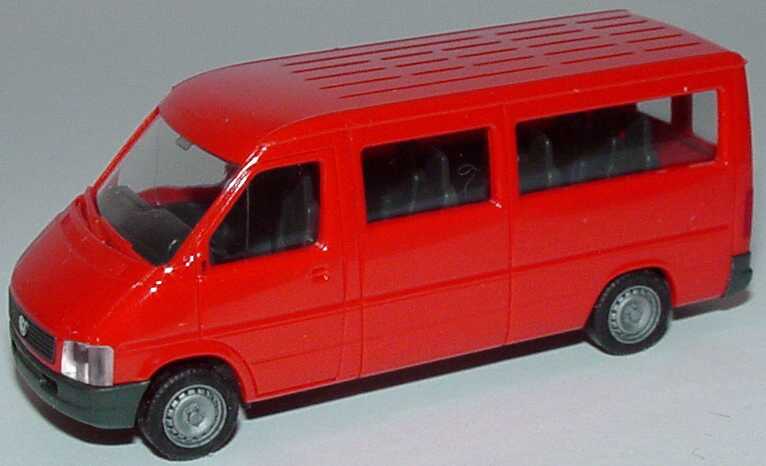 Foto 1:87 VW LT (LT2) Bus rot herpa 043496