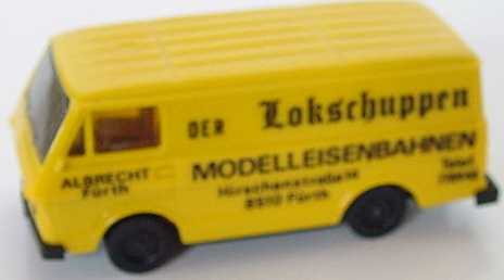 Foto 1:87 VW LT 28 Kasten Der Lockschuppen, Fürth herpa