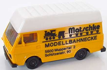 Foto 1:87 VW LT 28 Kasten Hochdach Matschke Modellbahnecke herpa