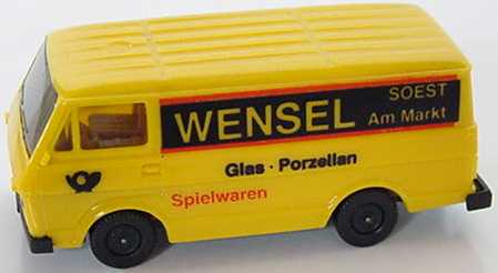 Foto 1:87 VW LT 28 Kasten Post Post, Spielwaren Wensel, Soest herpa