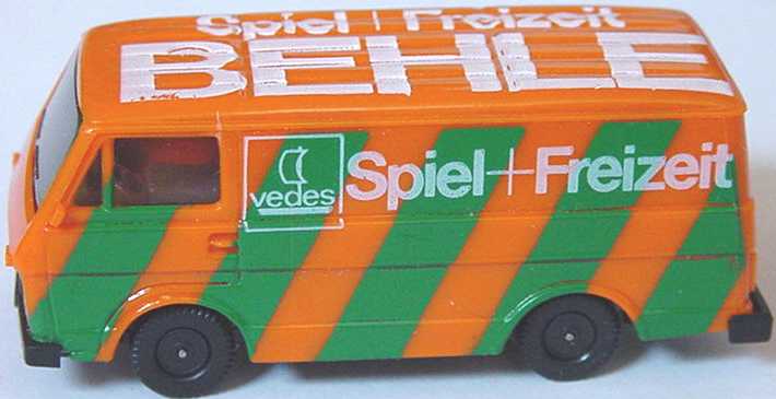 Foto 1:87 VW LT 28 Kasten Spiel+Freizeit Behle herpa