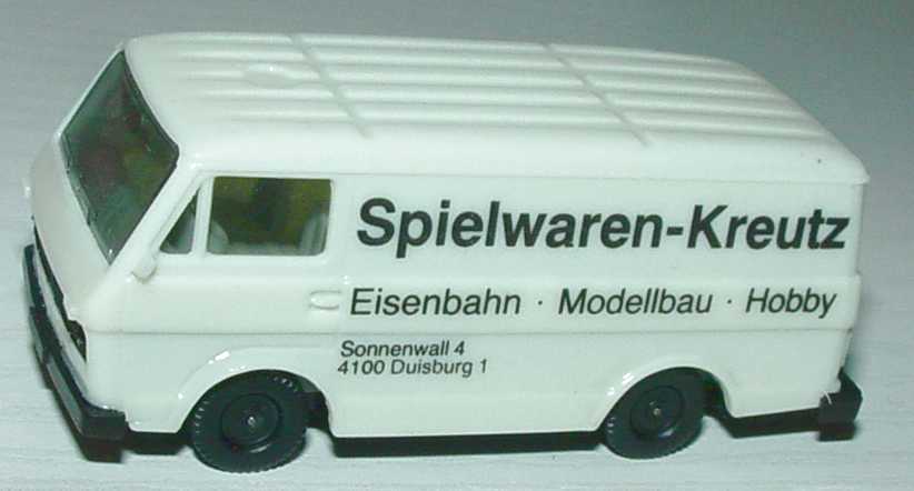 Foto 1:87 VW LT 28 Kasten Spielwaren-Kreutz, Duisburg herpa