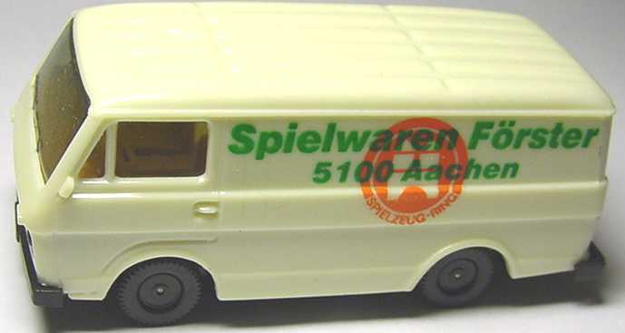 Foto 1:87 VW LT 28 Kasten Spielwaren Förster, Aachen herpa