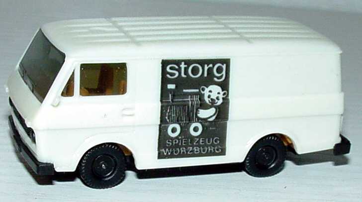 Foto 1:87 VW LT 28 Kasten Storg, Würzburg (Druck schwarz) herpa