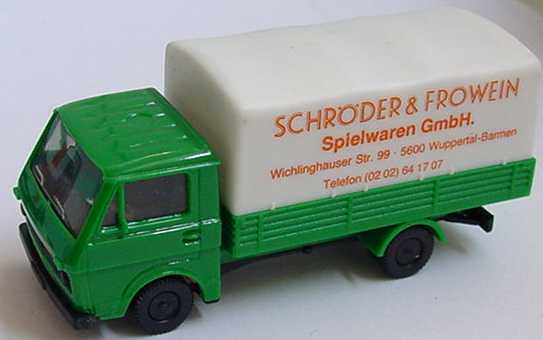 Foto 1:87 VW LT 28 PP Schröder & Frowein Spielwaren, Wuppertal herpa