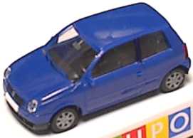 Foto 1:87 VW Lupo blau Werbemodell AMW/AWM