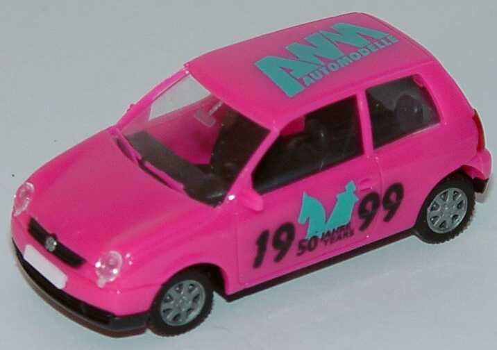 Foto 1:87 VW Lupo pink AMW 1999 (Spielwarenmesse Nürnberg) AMW/AWM