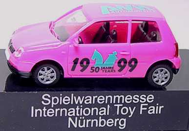 Foto 1:87 VW Lupo pink AMW 1999 (Spielwarenmesse Nürnberg) AMW/AWM