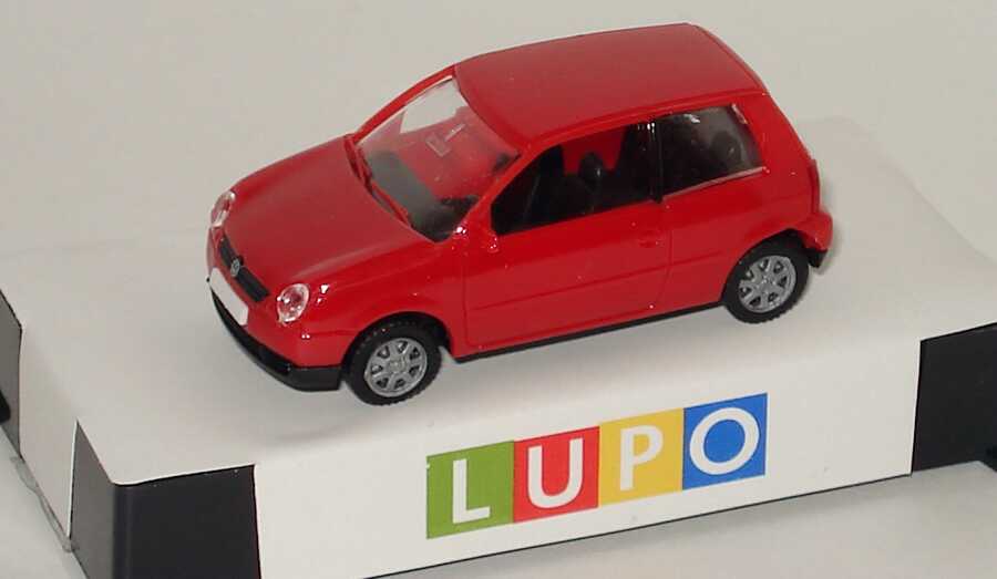 Foto 1:87 VW Lupo rot Werbemodell AMW/AWM