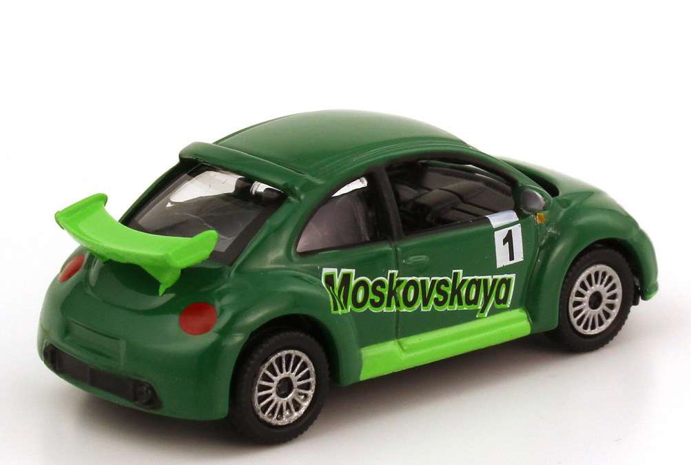 Foto 1:87 VW New Beetle RSi Cup Version Moskovskaya Nr.1 Schuco 21977