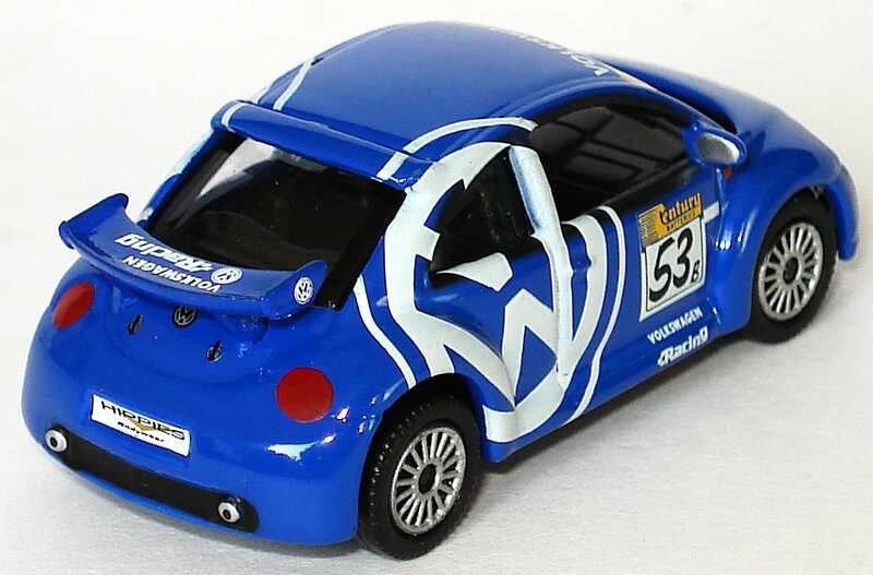 Schuco Racer Volkswagen Coccinelle Décapotable – 1/43 – Bleue – Occasion Boîte