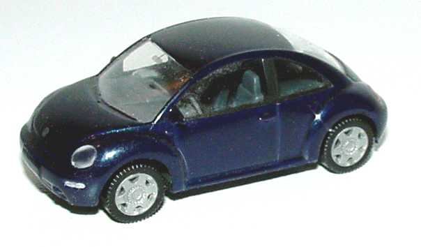 Foto 1:87 VW New Beetle dunkelblau-met. Wiking