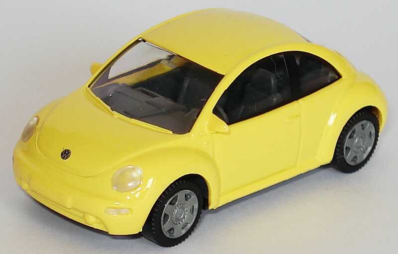 Foto 1:87 VW New Beetle gelb Wiking NBC81.85.111