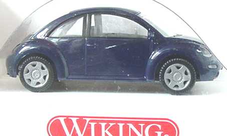 Foto 1:87 VW New Beetle nachtblau Wiking 0350124