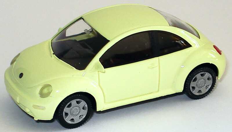 Foto 1:87 VW New Beetle neongelb Wiking 03502