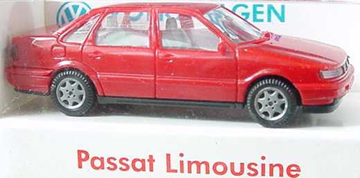 Foto 1:87 VW Passat ´94 signalrot Werbemodell Wiking