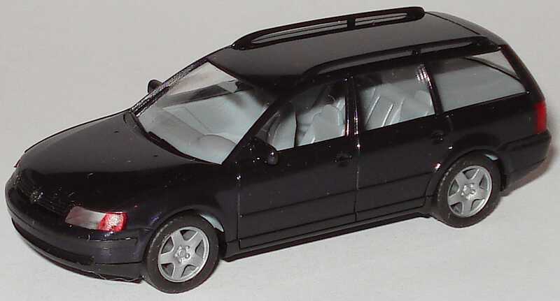 Foto 1:87 VW Passat ´97 Variant schwarz-met. herpa 032223