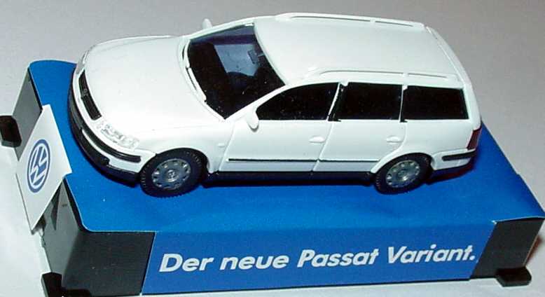 Foto 1:87 VW Passat ´97 Variant weiß Der neue Passat Variant Werbemodell AMW/AWM