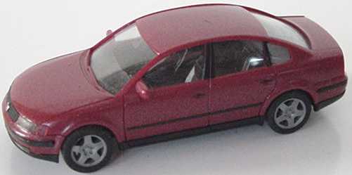 Foto 1:87 VW Passat ´97 rot-met. herpa 032209