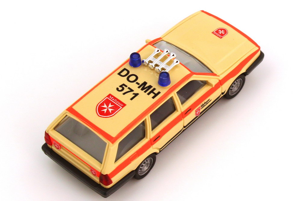 Foto 1:87 VW Passat B2 Variant Facelift NEF Malteser Dortmund, DO-MH 571 Busch 48105