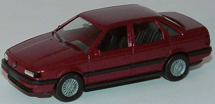 Foto 1:87 VW Passat GL dunkelrot-met. (Bastelware) herpa 3068