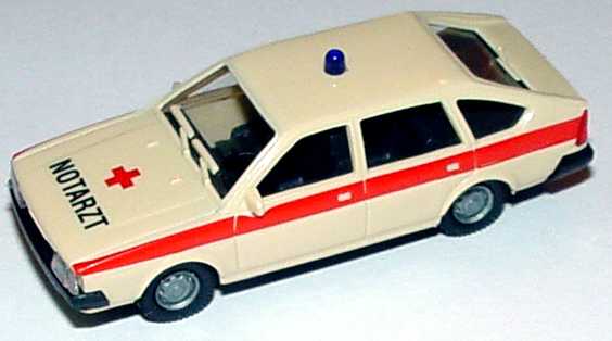 Foto 1:87 VW Passat II Fließheck Notarzt (Blaulicht ohne Sockel) euromodell