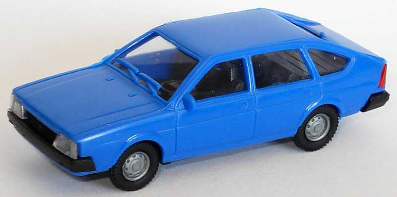 Foto 1:87 VW Passat II Fließheck blau euromodell