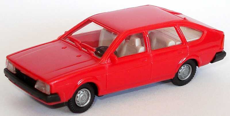 Foto 1:87 VW Passat II Fließheck rot euromodell