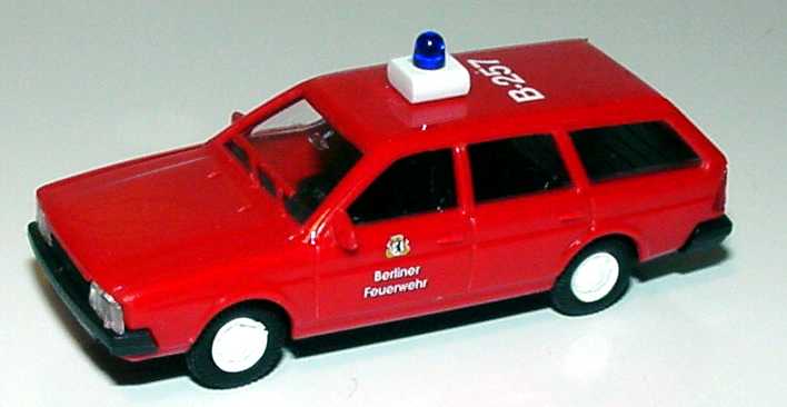 Foto 1:87 VW Passat II Variant Berliener Feuerwehr, B-257 euromodell