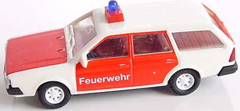 Foto 1:87 VW Passat II Variant Feuerwehr rot/weiß I.M.U.
