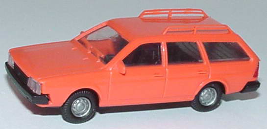 Foto 1:87 VW Passat II Variant mit Dachreeling rosa euromodell