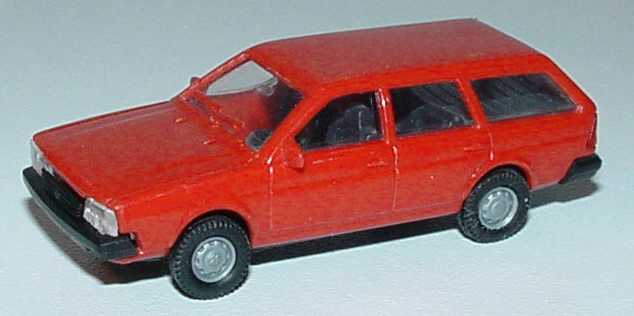 Foto 1:87 VW Passat II Variant rot Stetti-Modell