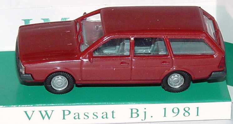 Foto 1:87 VW Passat B2 Variant weinrot I.M.U. 11020