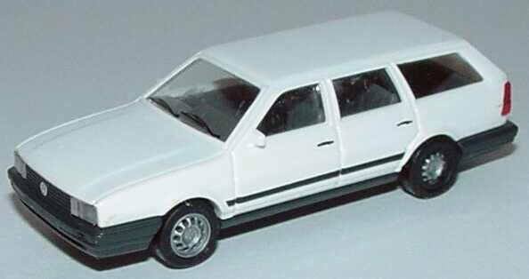 Foto 1:87 VW Passat II Variant weiß Busch 48100