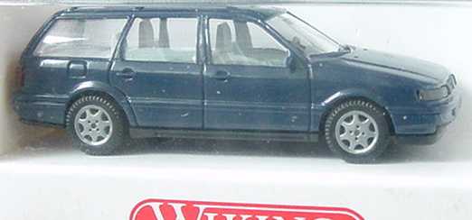 Foto 1:87 VW Passat Variant ´94 dunkelblau Wiking 0430118