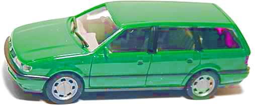 Foto 1:87 VW Passat Variant ´94 (ohne Dachreeling) grün herpa