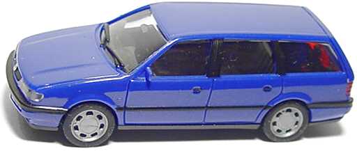 Foto 1:87 VW Passat Variant ´94 (ohne Dachreling) blau herpa 022057