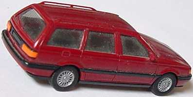 Foto 1:87 VW Passat Variant GL weinrot (oV, bemalt) herpa 2083