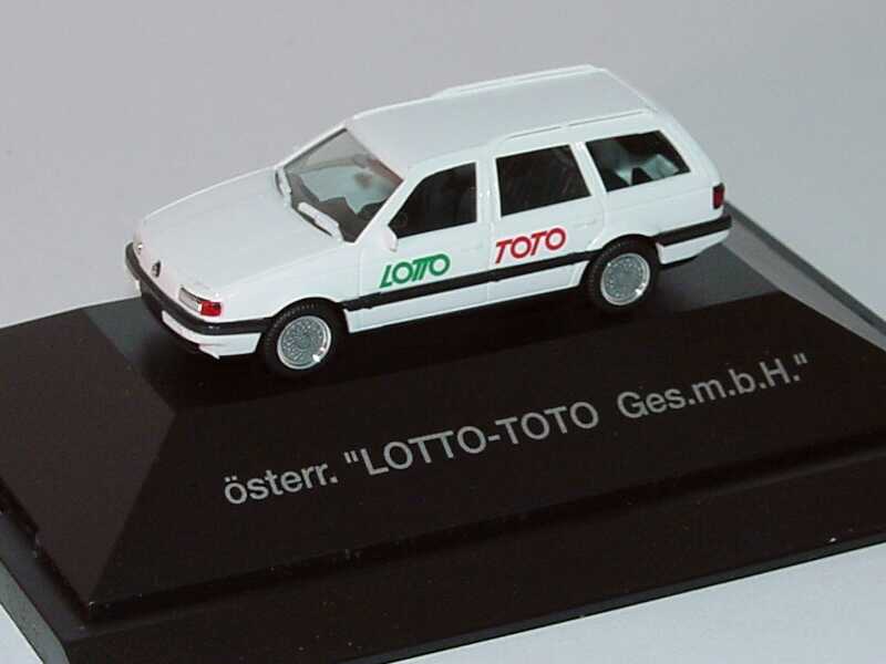 Foto 1:87 VW Passat Variant (Typ B3) Toto Lotto herpa