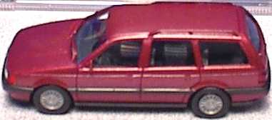 Foto 1:87 VW Passat Variant GL (Typ B3) rot-met. herpa 3083