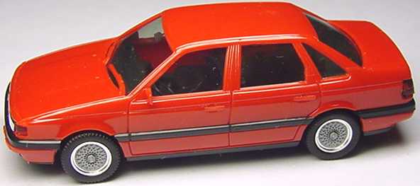 Foto 1:87 VW Passat rot mit BBS-Felgen herpa