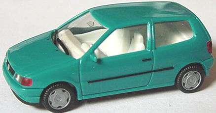 Foto 1:87 VW Polo 2türig türkis herpa 021692