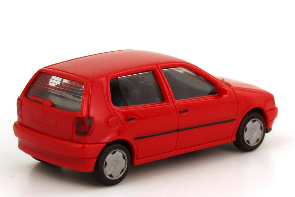 Foto 1:87 VW Polo III 4türig (Typ 6N) rot herpa 186674/188814