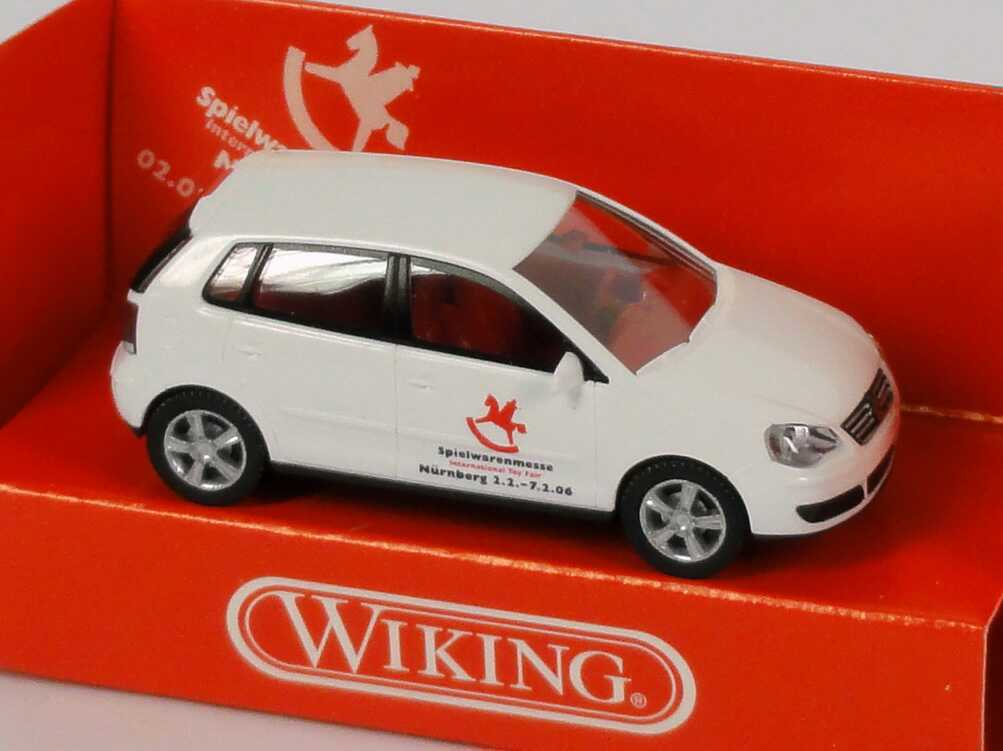 Foto 1:87 VW Polo IV Facelift 2005 (9N3) 4türig Spielwarenmesse / International Toy Fair 2006 Wiking