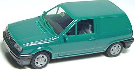 Foto 1:87 VW Polo Lieferwagen grün AMW/AWM 0050