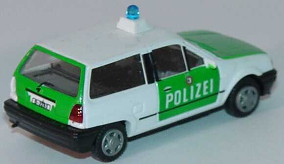 Foto 1:87 VW Polo Steilheck Polizei (Bastelware) AMW/AWM 0041.1