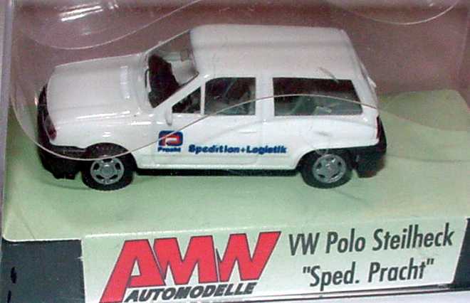 Foto 1:87 VW Polo Steilheck Pracht, Spedition + Logistik AMW/AWM 0044.02