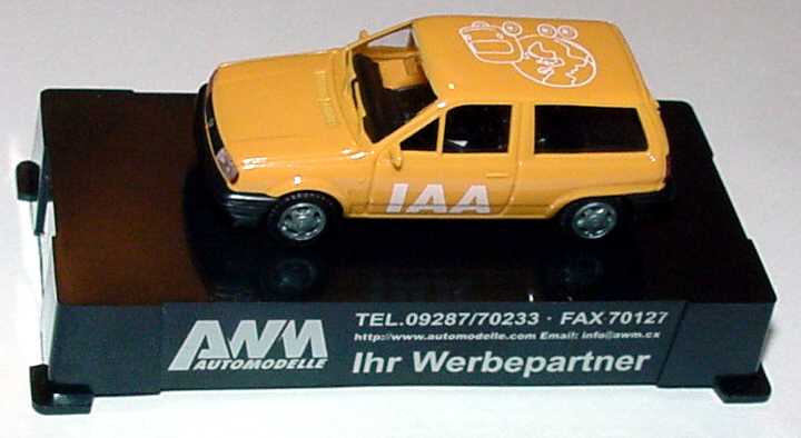 Foto 1:87 VW Polo Steilheck beige AWM IAA - Ihr Werbepartner AMW/AWM