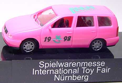 Foto 1:87 VW Polo Variant pink Nürnberger Spielwarenmesse 1998 AMW/AWM