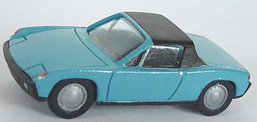 Foto 1:87 VW Porsche 914 hellgraublau Artapo S04